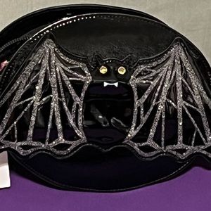 Betsey Johnson Bat Halloween Crossbody Purse